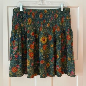NWT Natural Life Feelin’ Alive Mini Skirt Size XL